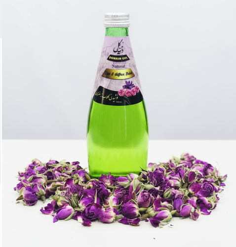 نوشیدنی گلاب زعفران